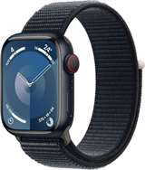Apple Apple Watch Serie 9 Cell 41mm Aluminium MidNight Sport Loop MidNight MRHU3QL/A